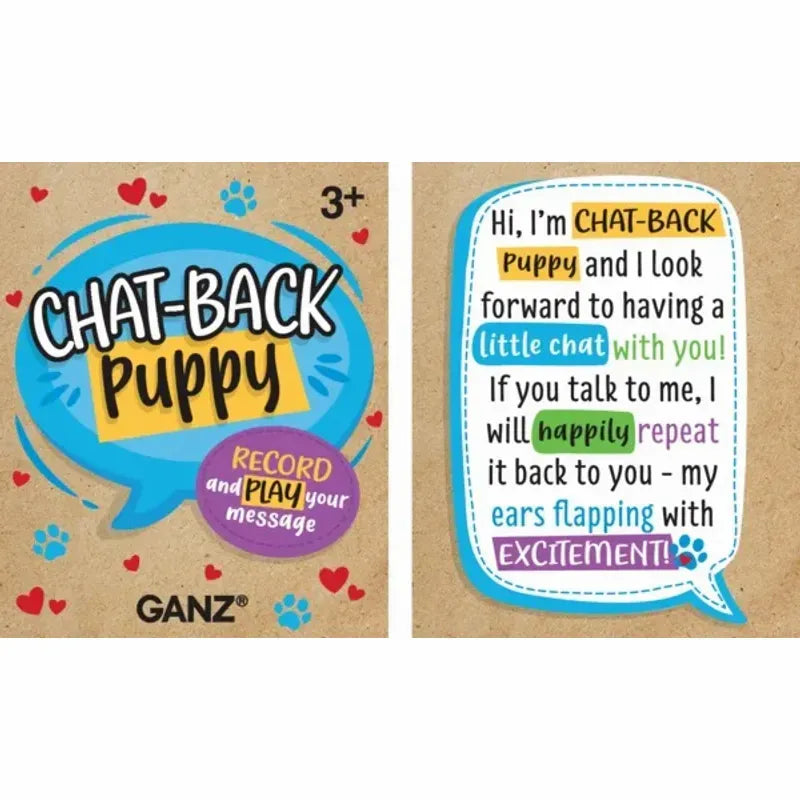 CHAT-BACK PUPPY
