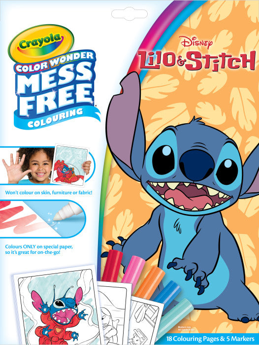 CRAYOLA COLOR WONDER LILO & STITCH