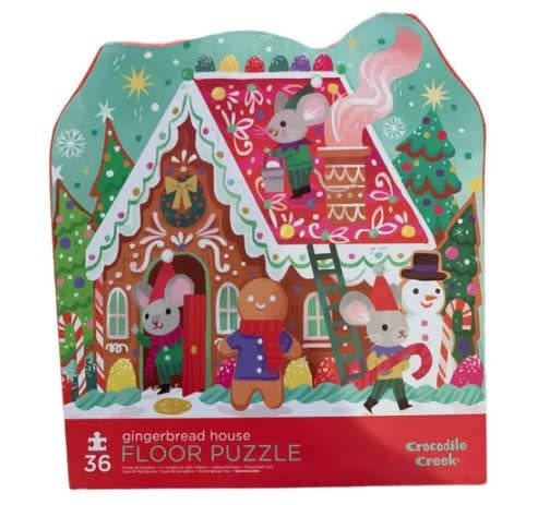 FLOOR PUZZLE-36 PC GINGERBREAD HOUSE