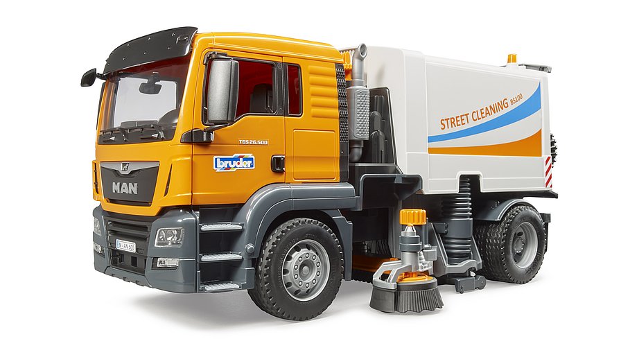 BRUDER MAN TGS STREET SWEEPER