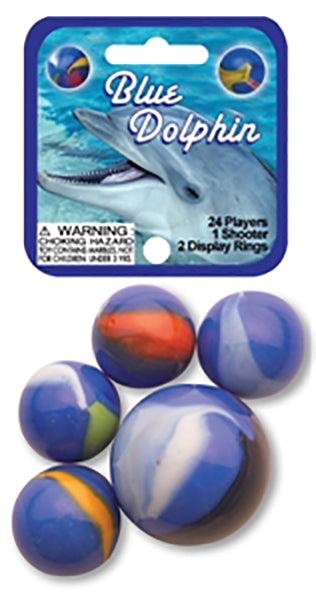 MARBLES BLUE DOLPHIN