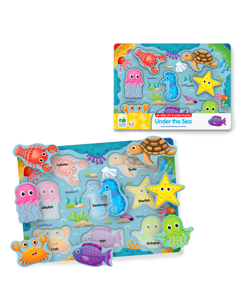 LIFT & LEARN PUZZLE UNDER THE SEA