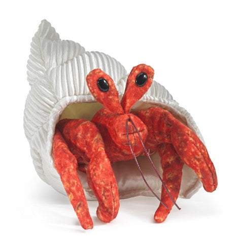 FOLKMANIS: HERMIT CRAB FINGER PUPPET