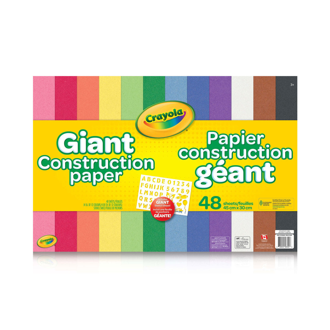 CRAYOLA GIANT CONSTRUCTION PAPER