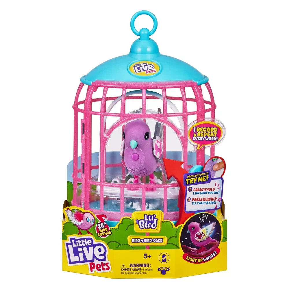LITTLE LIVE PETS LIL'BIRD & CAGE