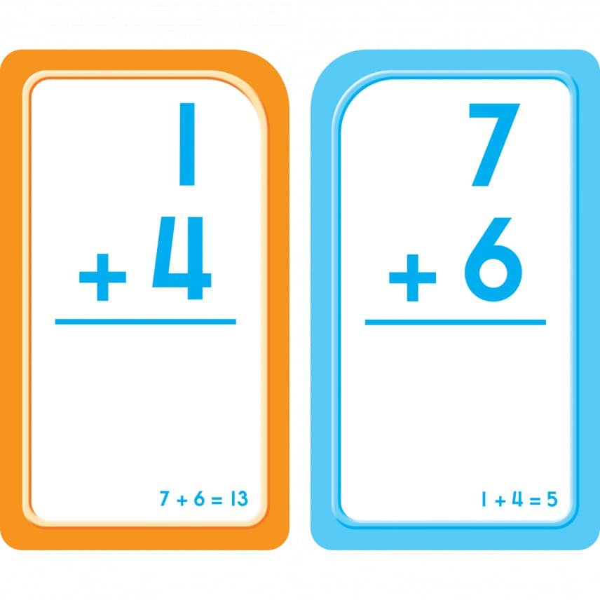 SCHOOL ZONE - FLASH CARDS ADDITION