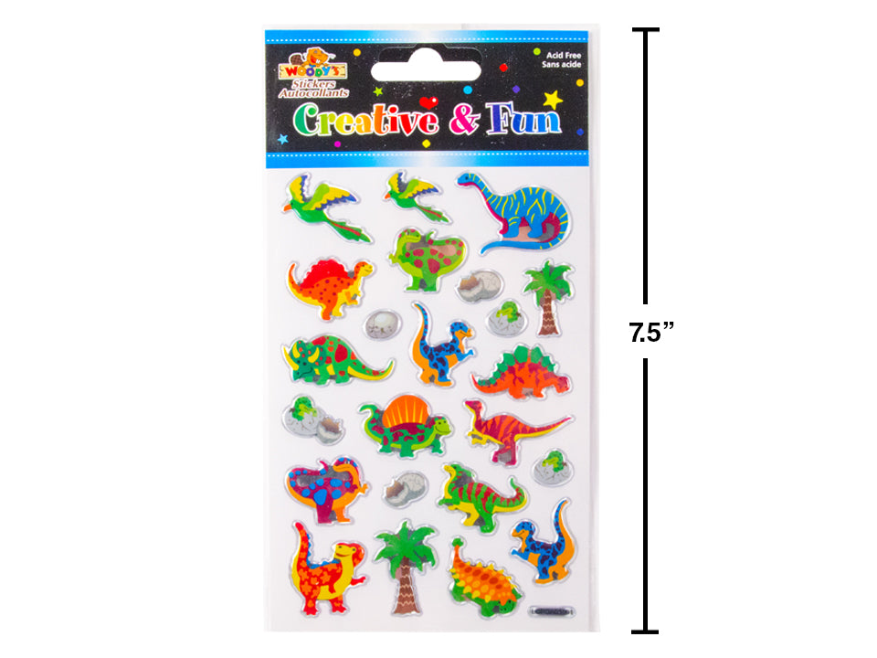 WOODY'S STICKERS DINOSAURS