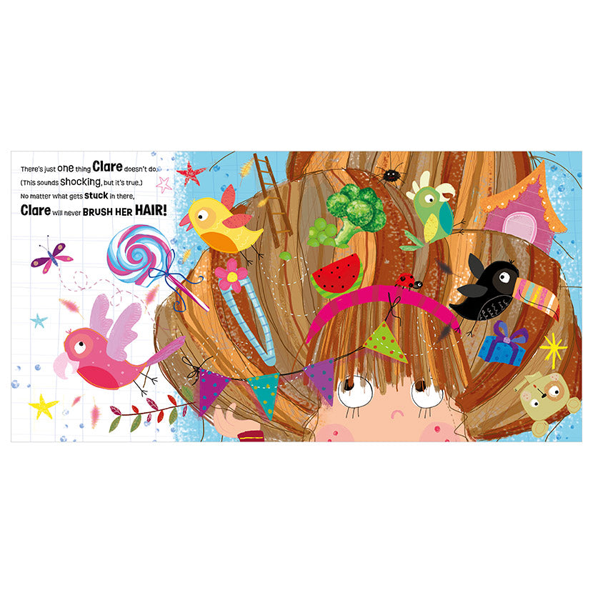 DON'T YOU DARE BRUSH MY HAIR!