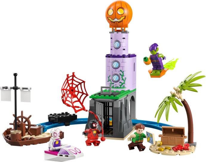 LEGO MARVEL TEAM SPIDEY AT GREEN GOBLIN'S LIGHTHOUSE