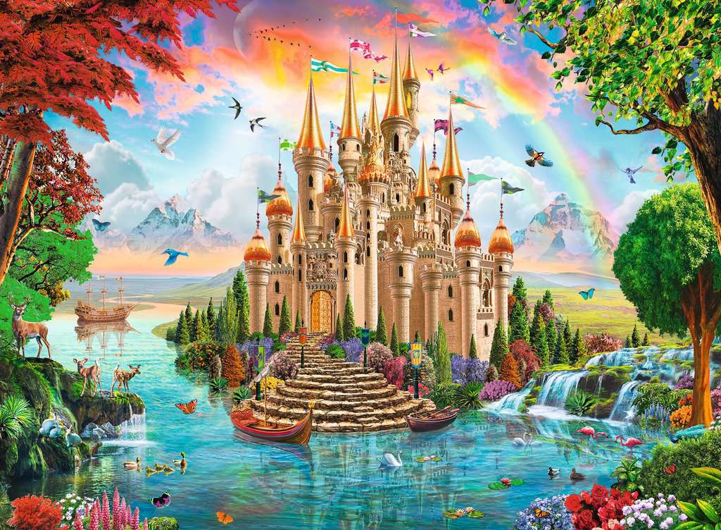 RAVENSBURGER 100 PC XXL RAINBOW CASTLE