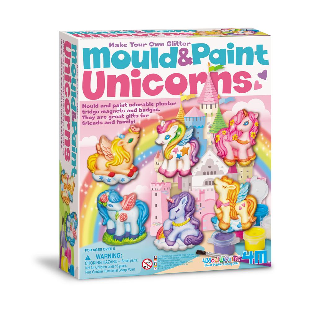 4M MOULD & PAINT UNICORNS