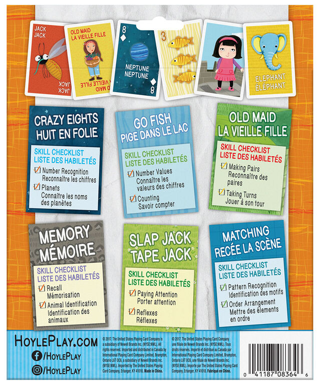 HOYLE CARD FUN PACK 6-IN-1