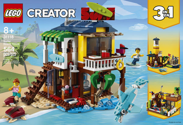 LEGO CREATOR SURFER BEACH HOUSE