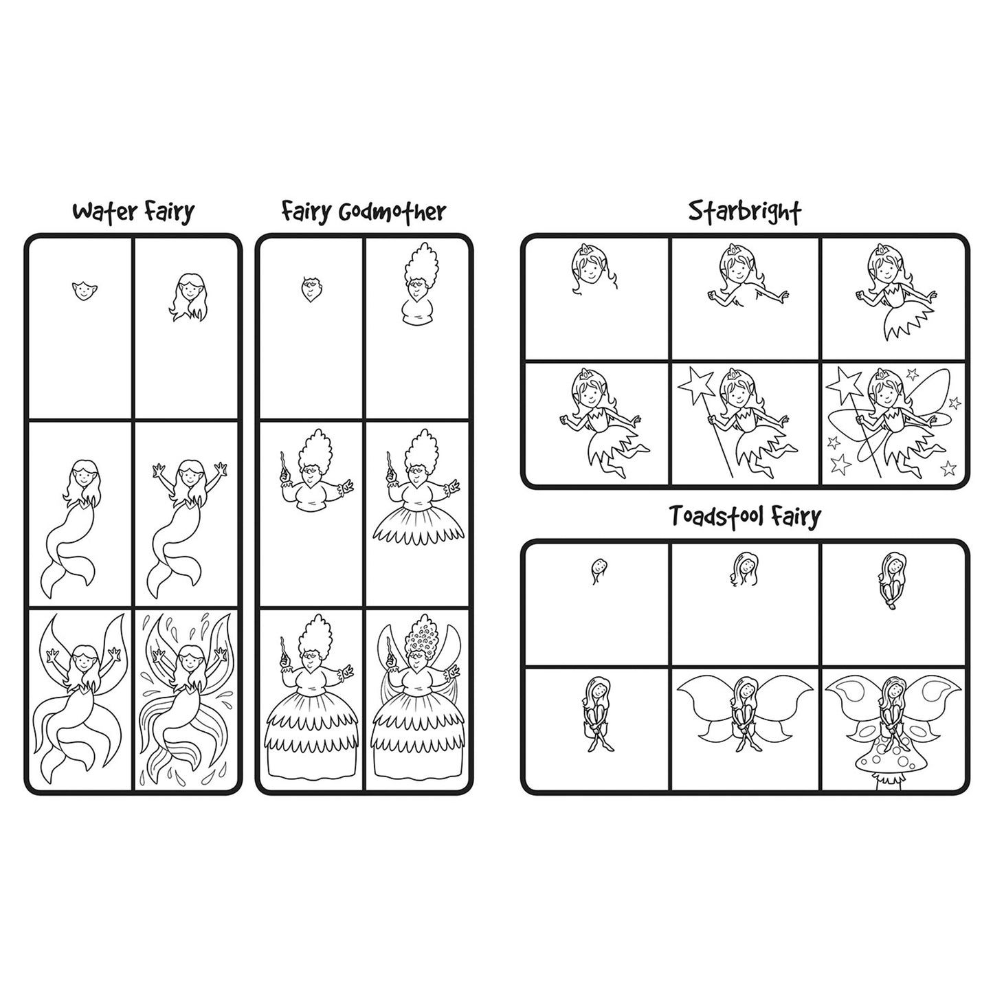 HOW TO DRAW 101 FAIRIES