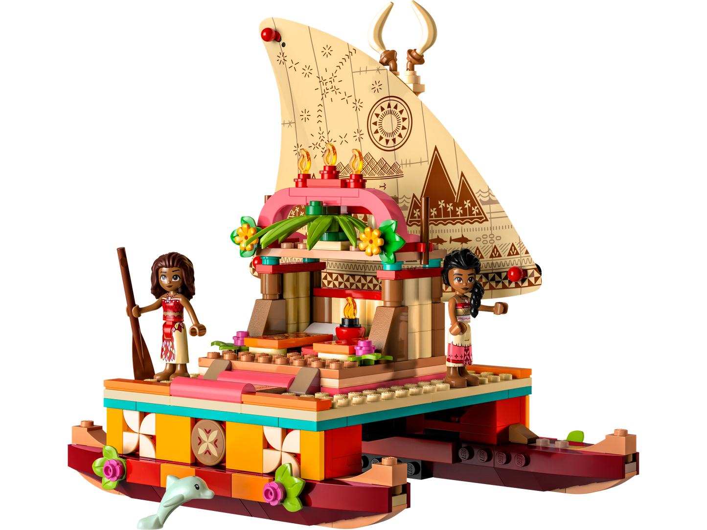 LEGO DISNEY MOANA'S WAYFINDING BOAT