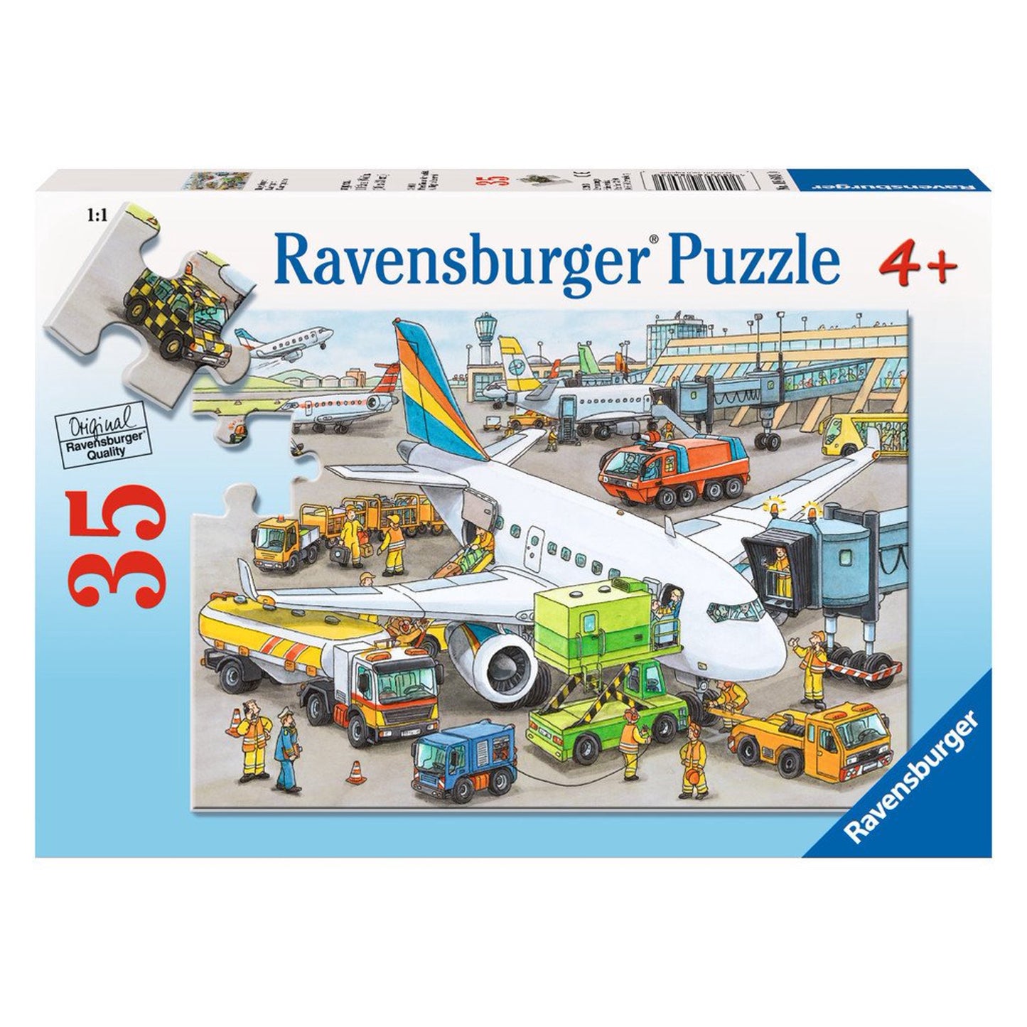 RAVENSBURG 35 PC BUSY AIRPORT