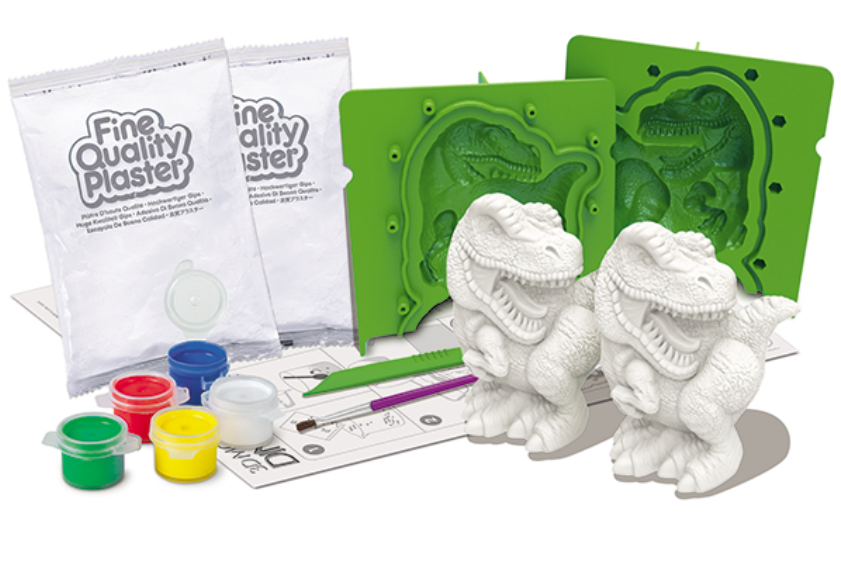 4M 3D MOULD & PAINT DINOSAURS