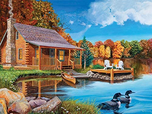 COBBLE HILL 500 PC LOON LAKE
