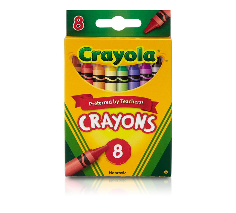 CRAYOLA CRAYONS 8 PC