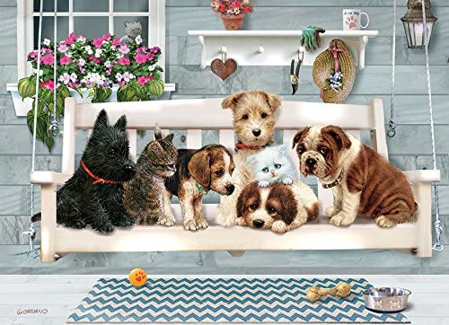 COBBLE HILL FAMILY PUZZLE PORCH PALS 350 PC