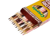 CRAYOLA COLOURS OF THE WORLD COLOURED PENCILS-24 PC