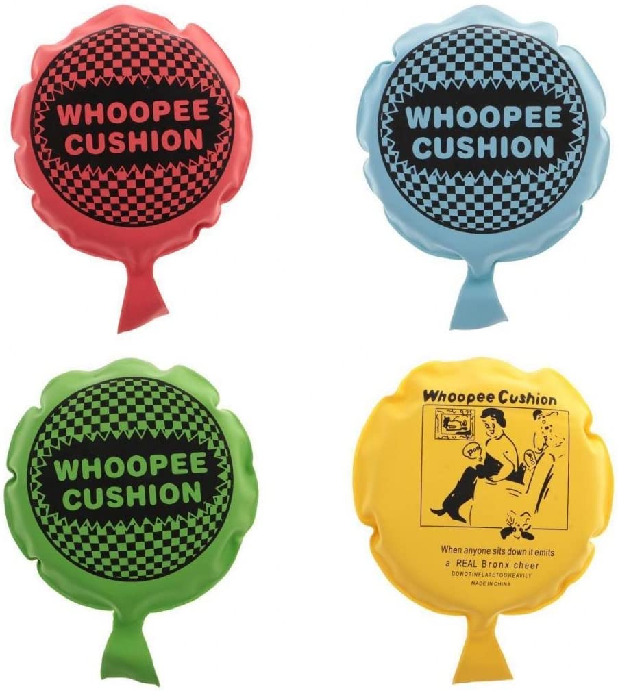 SELF INFLATING WHOOPEE CUSHION