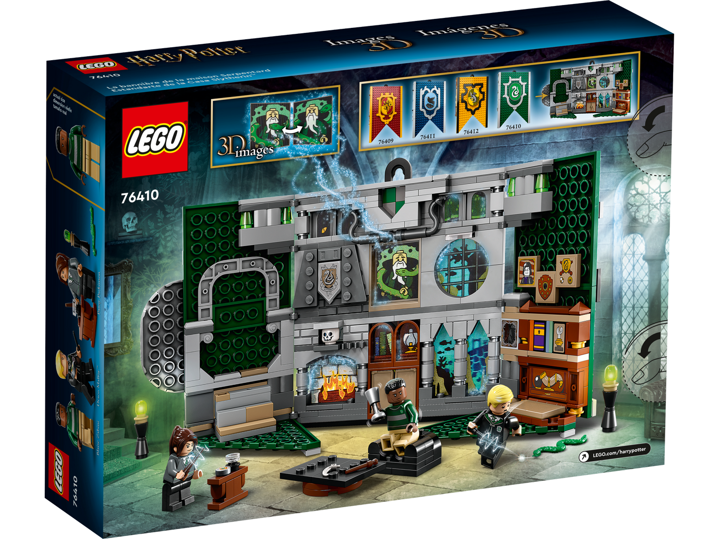 LEGO HARRY POTTER SLYTHERIN HOUSE BANNER