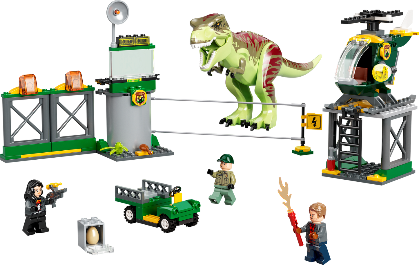 LEGO JURASSIC WORLD T-REX DINOSAUR BREAKOUT