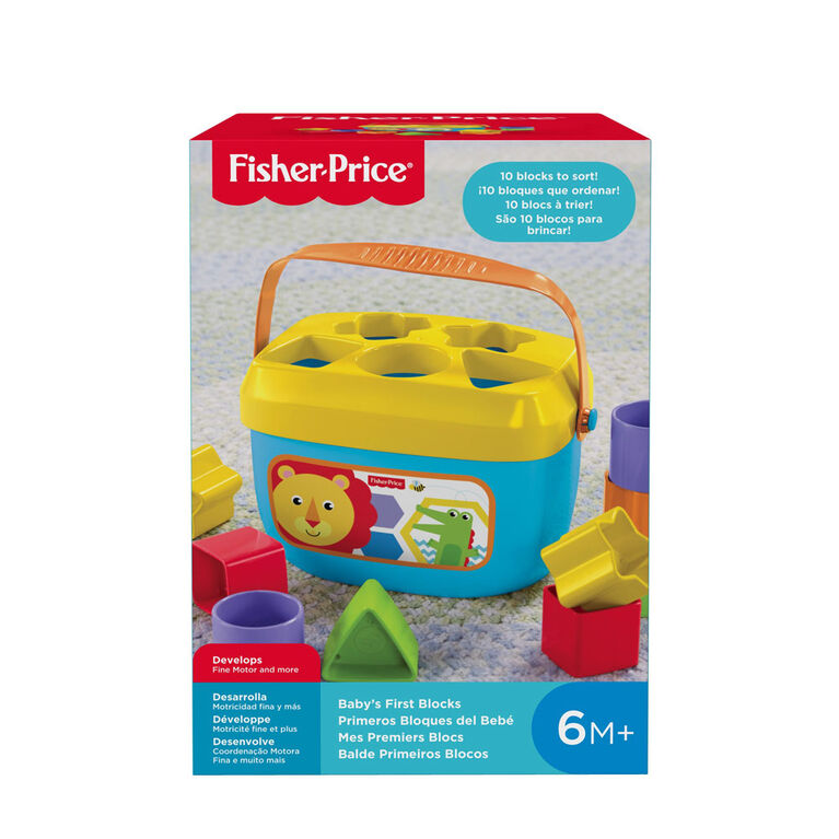 FISHER-PRICE BABY'S FIRST BLOCKS