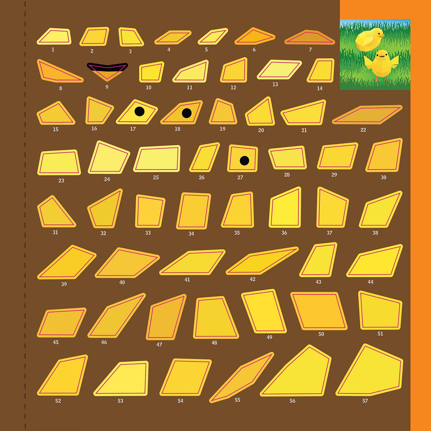 PAINT BY STICKER KIDS EASTER