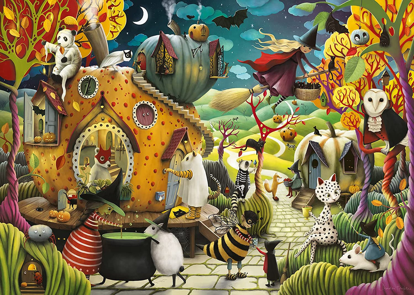 RAVENSBURG 1000 PC HAPPY HALLOWEEN