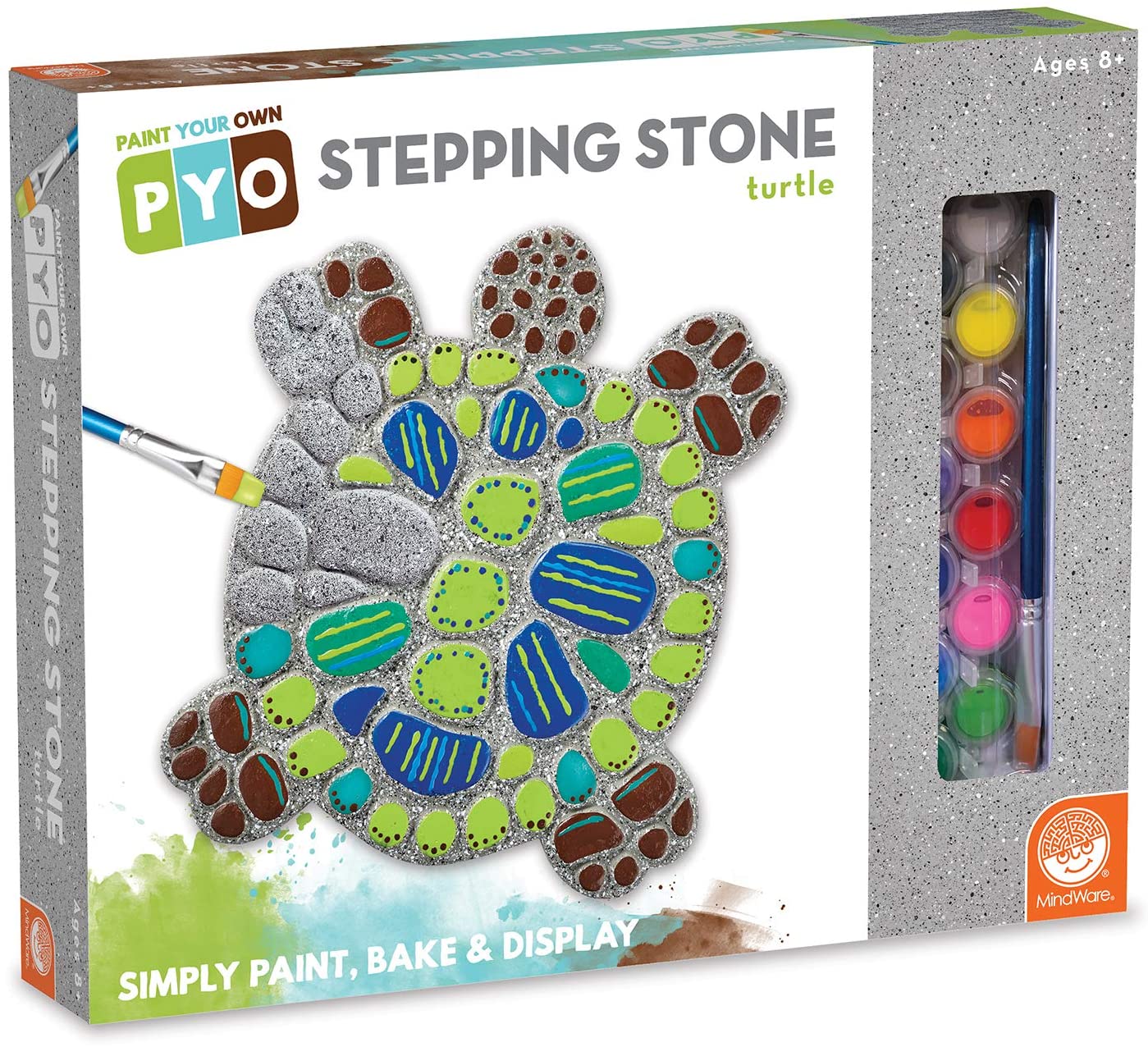 PAINT YOUR OWN STEPPING STONE: TURTLE