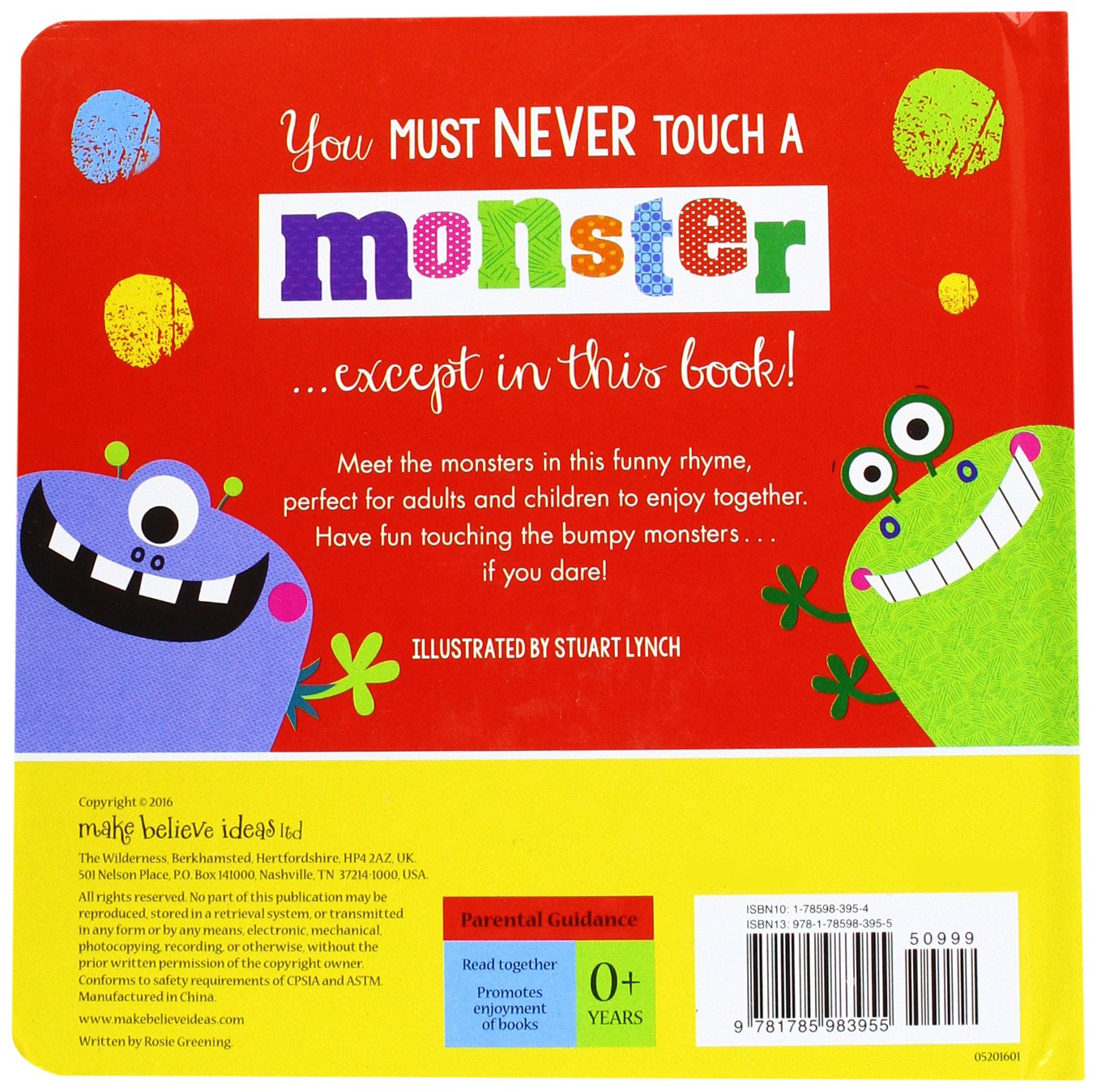 NEVER TOUCH A MONSTER!