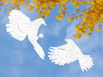 PAINT BY STICKER- BIRDS