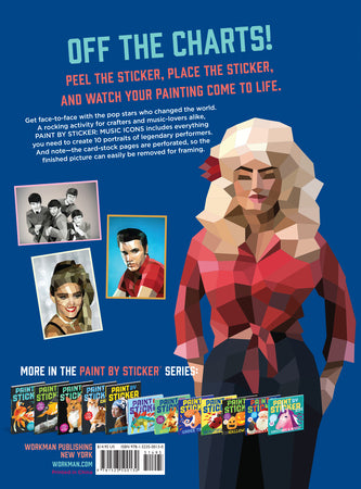 PAINT BY STICKER- MUSIC ICONS