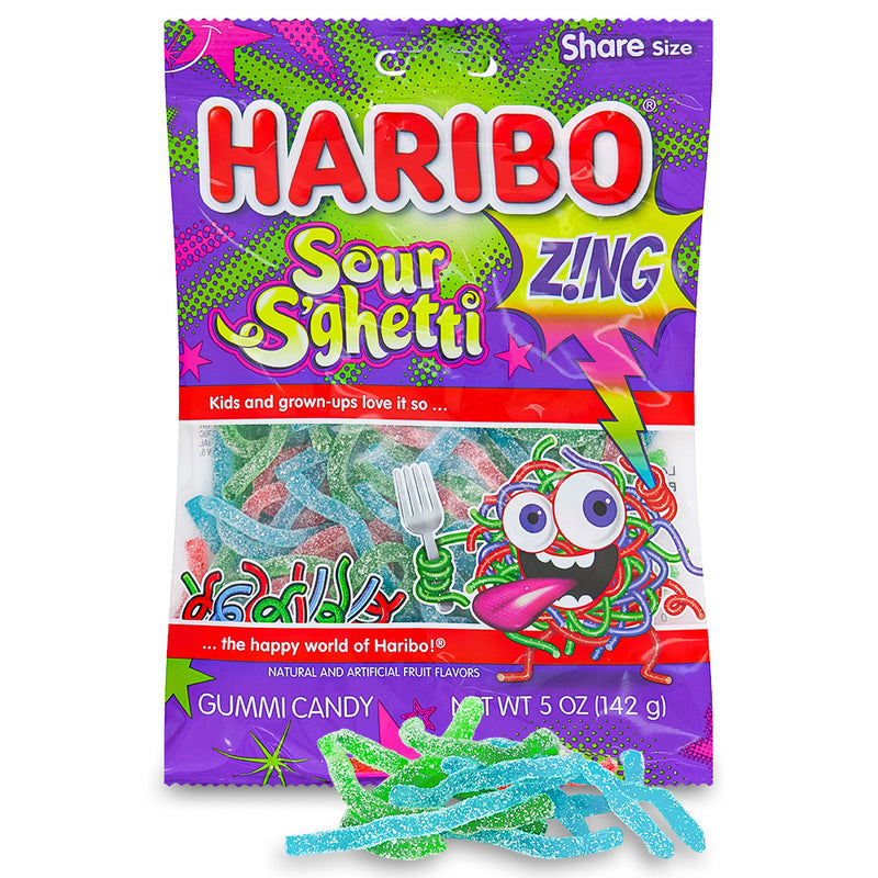 HARIBO GUMMI- SOUR S'GHETTI