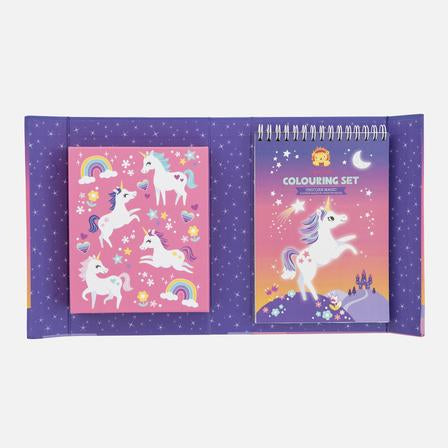 COLOURING SET - UNICORN MAGIC