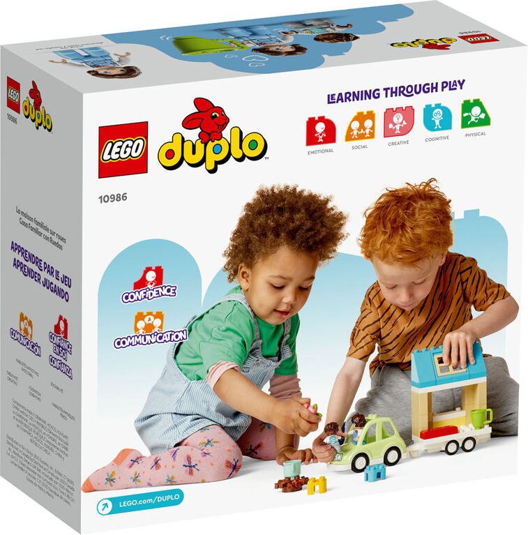 LEGO DUPLO FAMILY HOUSE ON WHEELS