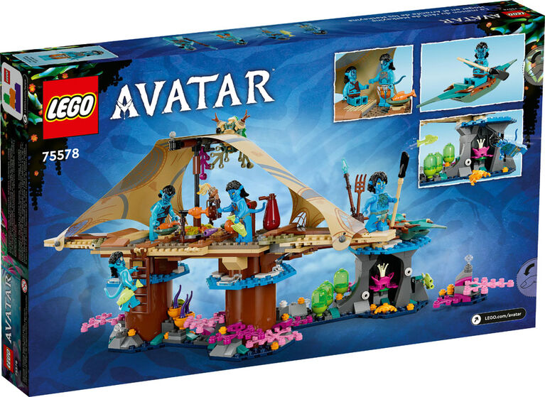 LEGO AVATAR METKAYINA REEF HOME