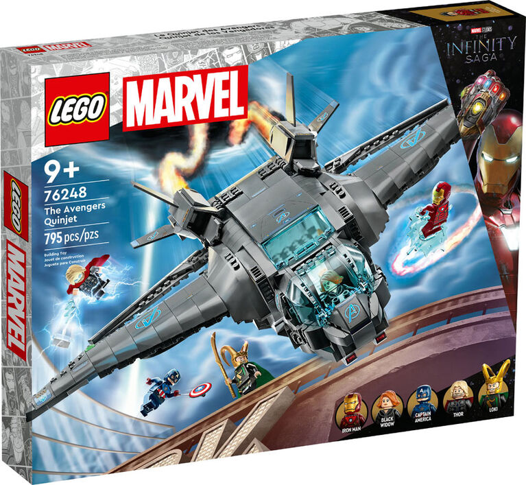 LEGO MARVEL THE AVENGERS QUINJET – Simply Wonderful Toys