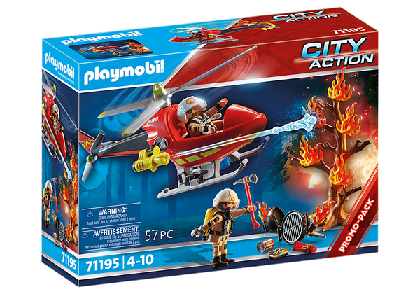 PLAYMOBIL FIRE RESCUE HELICOPTER