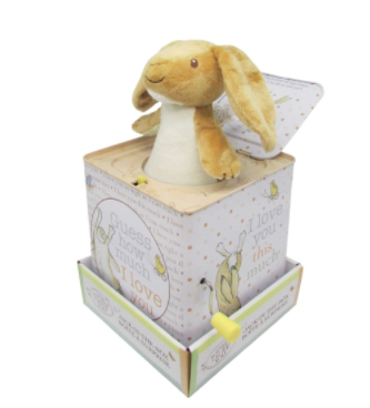 GUESS HOW MUCH I LOVE YOU NUTBROWN HARE JACK-IN-THE-BOX