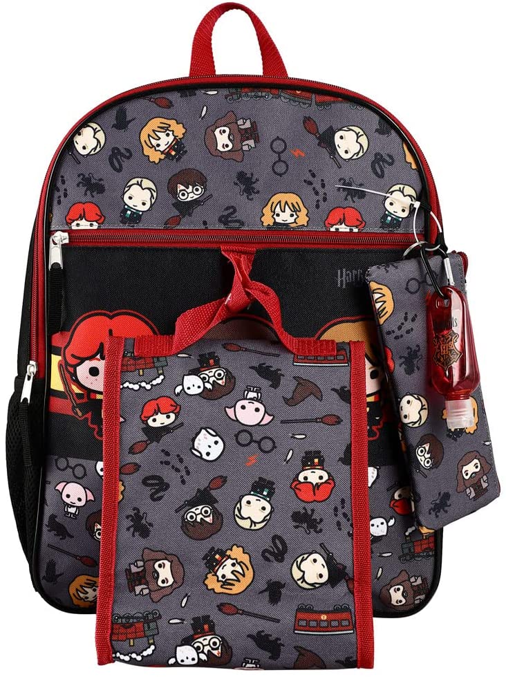 HARRY POTTER 5 PC BACKPACK SET