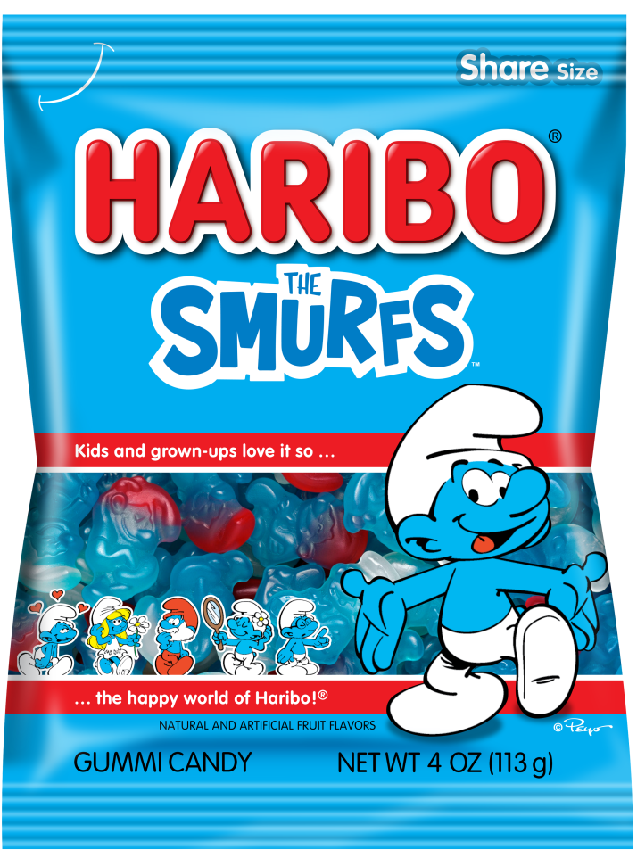 HARIBO GUMMI- SMURFS