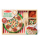 M&D WOODEN FOOD PIZZA PARTY