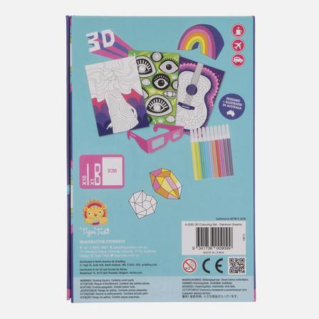 3D COLOURING SET - RAINBOW DREAMS