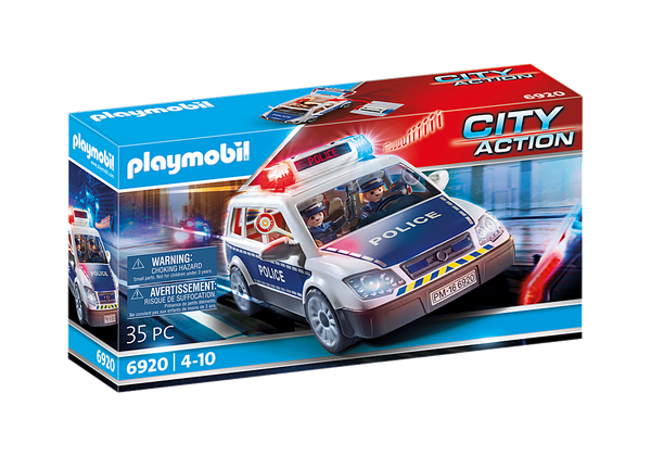 PLAYMOBIL SQUAD CAR WITH LIGHTS & SOUNDS