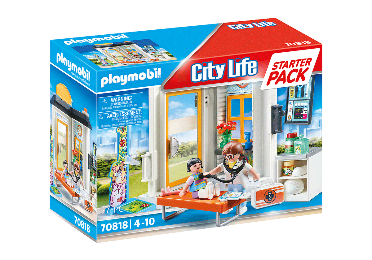 PLAYMOBIL STARTER PACK- PEDIATRICIAN – Simply Wonderful Toys