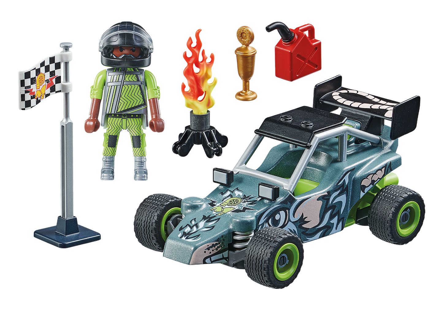 PLAYMOBIL PROMO PACK- STUNTSHOW RACER