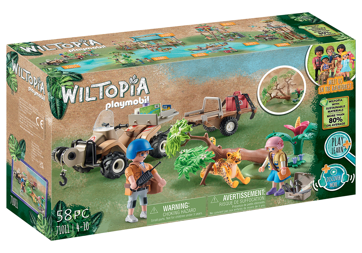  Playmobil Wiltopia Tiger Animal Figure : Toys & Games